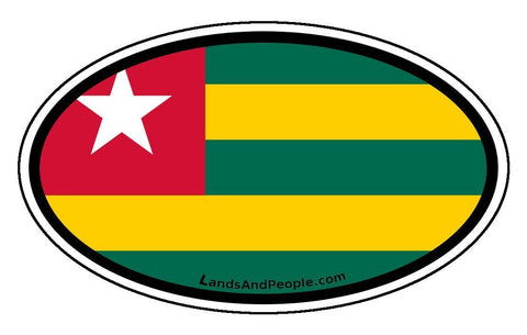 Togo Car Bumper Sticker Decal