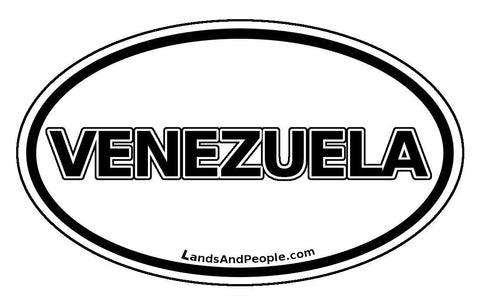 Venezuela Car Bumper Sticker Decal