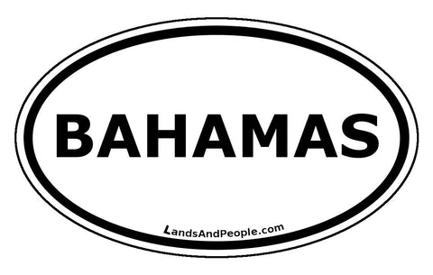 Bahamas Car Sticker