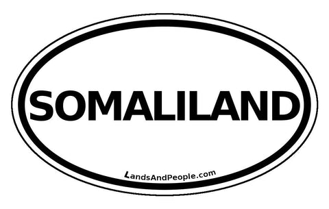 Somaliland Car Bumper Sticker Decal