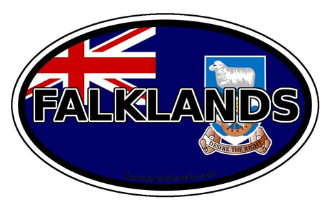 Falkland Islands Car Bumper Sticker Decal
