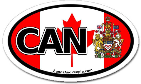 Canada Car Bumper Sticker Decal