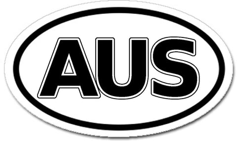 AUS Australia Car Bumper Sticker Decal