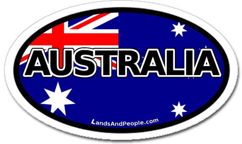Australia Car Bumper Sticker Decal