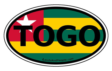 Togo Car Bumper Sticker Decal