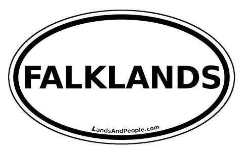 Falkland Islands Car Bumper Sticker Decal