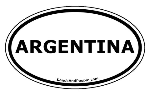 Argentina Car Bumper Sticker