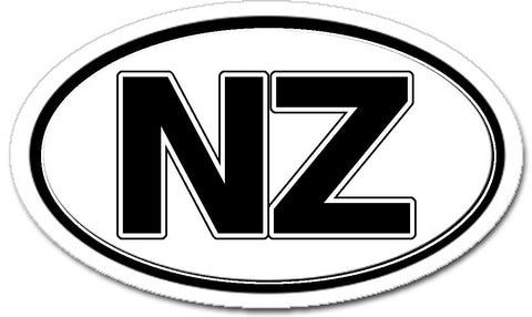 NZ New Zealand Car Bumper Sticker Decal