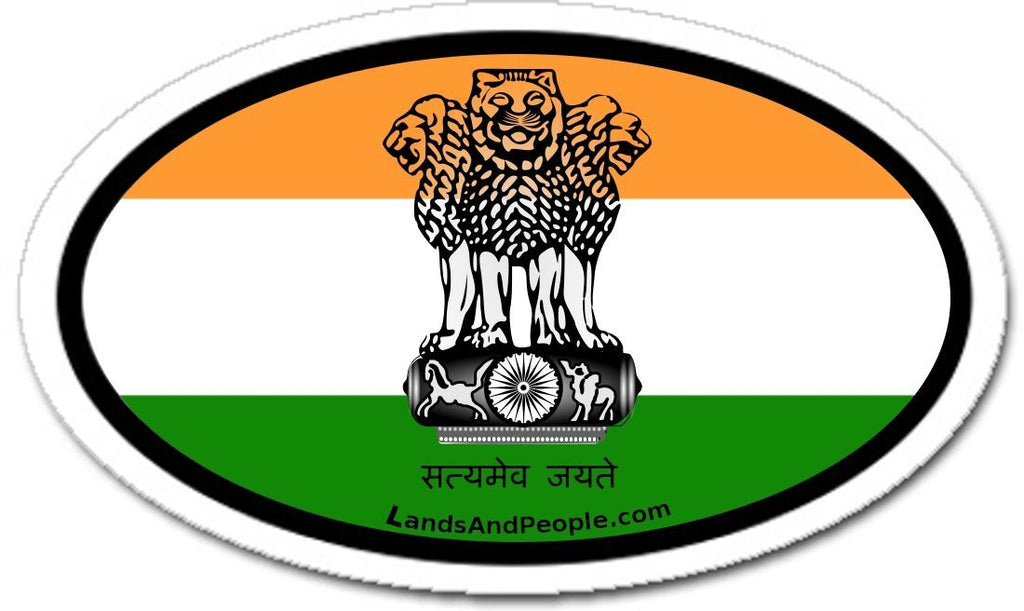 Indian Emblem Sticker –