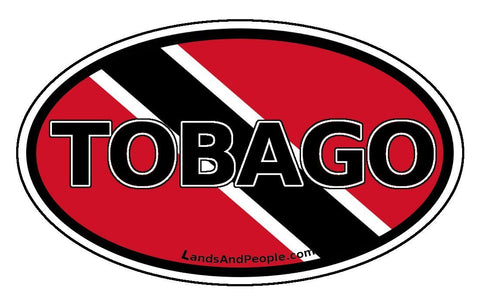 Tobago Car Bumper Sticker Decal