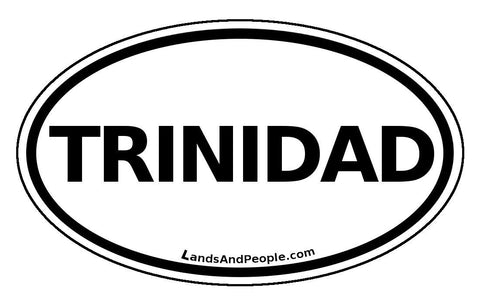 Trinidad Car Bumper Sticker Decal
