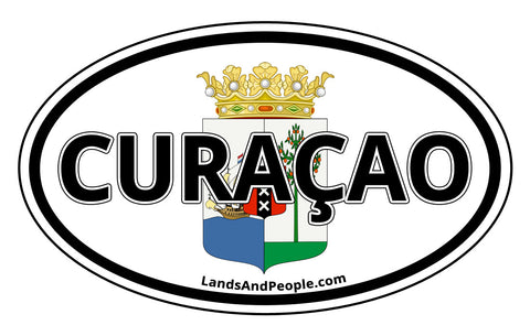Curaçao Car Bumper Sticker Decal