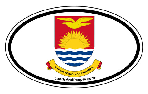 Kiribati Car Bumper Sticker