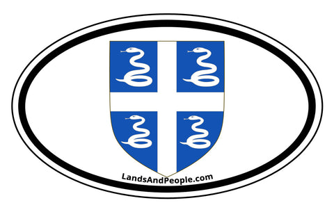 Martinique Car Bumper Sticker Decal