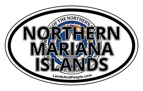 Northern Mariana Islands Car Bumper Sticker