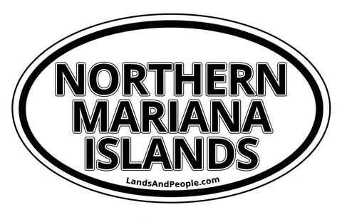 Northern Mariana Islands Car Bumper Sticker