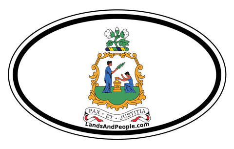 Saint Vincent and the Grenadines Car Bumper Sticker