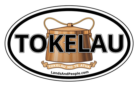 Tokelau Coat of Arms Car Bumper Sticker Decal