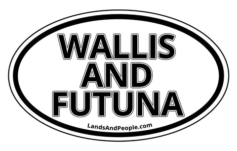 Wallis and Futuna Car Bumper Sticker Decal